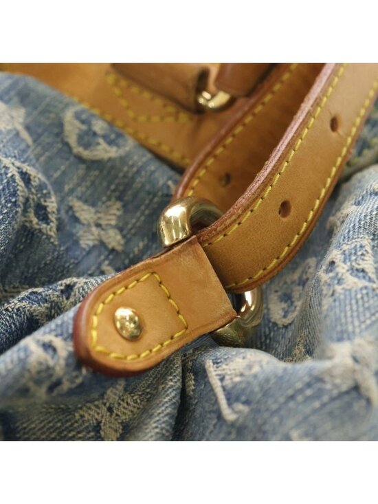 Louis Vuitton Monogram Denim Sac a Dos PM Backpack Blue main image 7